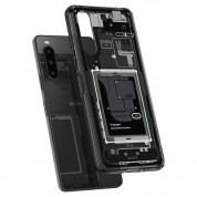 Spigen Ultra Hybrid Zero One Case - хибриден кейс с висока степен на защита за Sony Xperia 10 V (черен)  6