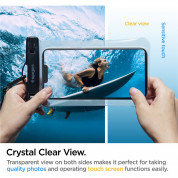 Spigen Aqua Shield A601 Universal Waterproof Case IPX8 2 Pack - 2 броя универсални водоустойчиви калъфи за смартфони до 7 инча (прозрачен) 9