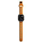 Nomad Sport Band - силиконова каишка за Apple Watch 42мм, 44мм, 45мм, Ultra 49мм (светлооранжев) 8