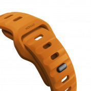 Nomad Sport Band - силиконова каишка за Apple Watch 42мм, 44мм, 45мм, Ultra 49мм (светлооранжев) 5