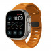 Nomad Sport Band - силиконова каишка за Apple Watch 42мм, 44мм, 45мм, Ultra 49мм (светлооранжев) 2