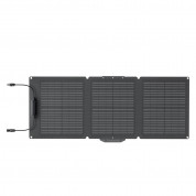 EcoFlow 60W Portable Solar Panel - сгъваем соларен панел зареждащ директно вашето устройство от слънцето (черен)