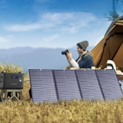 Choetech Foldable Photovoltaic Solar Panel Quick Charge 160W - сгъваем соларен панел зареждащ директно вашето устройство от слънцето с DC порт, двва 2xUSB-A и USB-C портове (черен) 6