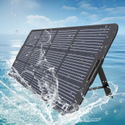 Choetech Foldable Photovoltaic Solar Panel Quick Charge 200W - сгъваем соларен панел зареждащ директно вашето устройство от слънцето с DC порт, двва 2xUSB-A и USB-C портове (черен) 2