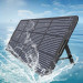 Choetech Foldable Photovoltaic Solar Panel Quick Charge 200W - сгъваем соларен панел зареждащ директно вашето устройство от слънцето с DC порт, двва 2xUSB-A и USB-C портове (черен) 3