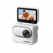 Insta360 GO 3 64GB - 2.7K компактна екшън камера за заснемане на любимите ви моменти (бял)