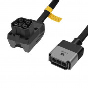 EcoFlow Microinverter to Delta Pro Power Station Connection Cable 4+8 - свързващ кабел за EcoFlow Microinverter към EcoFlow Delta Pro електроцентра (50 см) (черен) 1