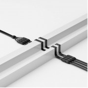 EcoFlow Super Flat MC4 Cable - плосък удължителен кабел за свързване на EcoFlow Microinverter към EcoFlow соларни панели (50 см) (черен) 1