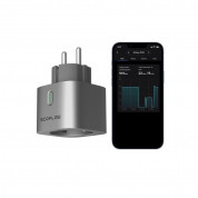 EcoFlow Smart Plug - Wi-Fi контакт за безжично управление (сив) 1