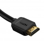 Baseus 4K HDMI 2.0 Male To HDMI Male Cable - 4K HDMI към HDMI кабел (200 см) (черен) 4