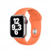 Apple Watch Kumquat Sport Band Stainless Steel Pin - оригинална силиконова каишка за Apple Watch 38мм, 40мм, 41мм (оранжев) (retail) 1
