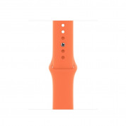 Apple Watch Kumquat Sport Band Stainless Steel Pin - оригинална силиконова каишка за Apple Watch 38мм, 40мм, 41мм (оранжев) (retail) 2