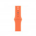 Apple Watch Kumquat Sport Band Stainless Steel Pin - оригинална силиконова каишка за Apple Watch 38мм, 40мм, 41мм (оранжев) (retail) 3