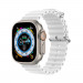 Dux Ducis Silicone Bracelet Strap (OceanWave Version) - силиконова каишка за Apple Watch 42мм, 44мм, 45мм, Ultra 49мм (бял) 1