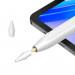 Baseus Smooth Writing 2 Wireless Charging Stylus (Active Wireless Version) (SXBC060102) - професионална писалка за iPad Pro 12.9 (2018-2022), iPad Pro 11 (2018-2022), iPad Air 5 (2022), iPad Air 4 (2020) (бял) 7