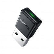 Baseus USB Mini Bluetooth 5.3 Adapter BA07 - Bluetooth 5.3 адаптер за компютри и лаптопи (черен)