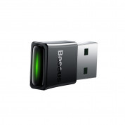 Baseus USB Mini Bluetooth 5.3 Adapter BA07 - Bluetooth 5.3 адаптер за компютри и лаптопи (черен) 3