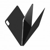 Pitaka Folio Case - магнитен полиуретанов кейс с поставка за iPad Pro 12.9 M2 (2022) iPad Pro 12.9 M1 (2021), iPad Pro 12.9 (2020), iPad Pro 12.9 (2018) (черен) 8