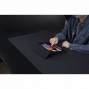 Pitaka Folio Case - магнитен полиуретанов кейс с поставка за iPad Air 5 (2022), iPad Air 4 (2020) (черен) 10
