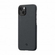 Pitaka MagEZ 3 1500D Aramid Fiber Case for iPhone 14 (black-grey) 3