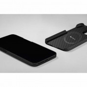 Pitaka MagEZ 3 1500D Aramid Fiber MagSafe Case - кевларен кейс с MagSafe за iPhone 14 (черен-сив)  7