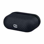 Pitaka MagEZ 600D Aramid Fiber MagSafe Case for Apple AirPods Pro (black-grey) 4