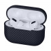 Pitaka MagEZ 600D Aramid Fiber MagSafe Case - кевларен кейс с MagSafe за Apple AirPods Pro (черен-сив)  10
