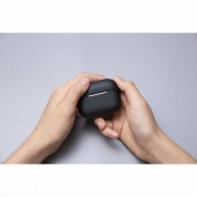 Pitaka MagEZ 600D Aramid Fiber MagSafe Case for Apple AirPods Pro (black-grey) 11