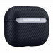 Pitaka MagEZ 600D Aramid Fiber MagSafe Case - кевларен кейс с MagSafe за Apple AirPods Pro (черен-сив)  3