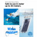 Spigen Aqua Shield A601 Universal Waterproof Case IPX8 - универсален водоустойчив калъф за смартфони до 7 инча (бял) 5
