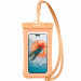 Spigen Aqua Shield A610 Universal Waterproof Floating Case IPX8 - универсален водоустойчив калъф за смартфони до 6.9 инча (оранжев) 1