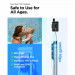 Spigen Aqua Shield A601 Universal Waterproof Case IPX8 2 Pack - 2 броя универсални водоустойчиви калъфи за смартфони до 7 инча (бял) 3