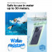 Spigen Aqua Shield A601 Universal Waterproof Case IPX8 2 Pack - 2 броя универсални водоустойчиви калъфи за смартфони до 7 инча (зелен) 5