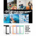 Spigen Aqua Shield A610 Universal Waterproof Floating Case IPX8 2 Pack - 2 броя универсални водоустойчиви калъфи за смартфони до 6.9 инча (зелен) 7