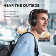 Anker Soundcore Life Q20i Hybrid Active Noise Cancelling Headphones - безжични слушалки с активна изолация на околния шум (черен)  4