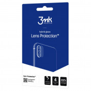 3MK Lens Protection Hybrid Glass Set - предпазни стъклени защитни покрития за камерата на Huawei P60 Pro (4 комплекта) 1