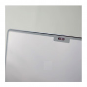 Moshi iVisor XT Clear Screen Protector - качествено прозрачно защитно покритие за Macbook Pro 16 M1 (2021), MacBook Pro 16 M2 (2023) (черен-прозрачен) 4