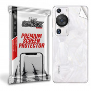 GrizzGlass SatinSkin Matte Back Film Protector - матирано защитно покритие за задната част на Huawei P60 Pro (матиран)