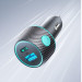 Joyroom Dual USB-A & USB-C Fast Car Charger 60W With Light Button - зарядно за кола с USB-A и USB-C изходи с технология за бързо зареждане и LED подсветка (черен) 6