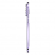 Baseus Crystal Magnetic Case Set (ARSJ011202) - поликарбонатов кейс с MagSafe и стъклено защитно покритие за дисплея за iPhone 14 Pro Max (прозрачен) 2
