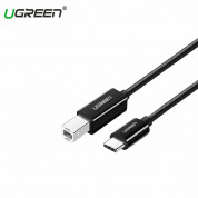 Ugreen US241 USB-C To USB-B 2.0 Printer Cable (200 cm) (black)