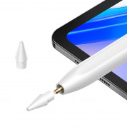 Baseus Smooth Writing 2 Stylus With LED Indicators (Active with Palm Rejection) (SXBC060402) for iPad Pro 12.9 (2018-2022), iPad Pro 11 (2018-2022), iPad Air 5 (2022), iPad Air 4 (2020) (white) 2