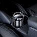 Baseus Mini Car Ashtray With LED Backlight (CRYHG01-01) - алуминиев пепелник за автомобил (черен)  8