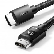 Ugreen 4K HDMI 2.0 Male To HDMI Male Cable - 4K HDMI към HDMI кабел (черен) (100 см) 