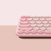 Baseus K01A Wireless Tri-Mode Keyboard (pink) 5