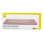Baseus K01A Wireless Tri-Mode Keyboard (pink) 7