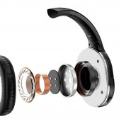 Baseus Encok D02 Pro Wireless Over-Ear Headphones (NGTD010301) - безжични блутут слушалки за мобилни устройства (черен) 5
