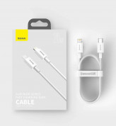 Baseus Superior USB-C to Lightning Cable PD 20W (CAYS001505) - USB-C към Lightning кабел за Apple устройства с Lightning порт (100 см) (лилав) 4
