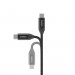 Choetech USB-C to USB-C Cable 240W - кабел с бързо зареждане за устройства с USB-C порт (200 см) (черен)  3