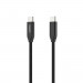 Choetech USB-C to USB-C Cable 240W - кабел с бързо зареждане за устройства с USB-C порт (200 см) (черен)  2